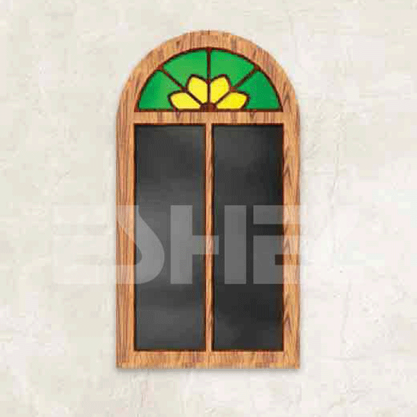 پنجره هلالی اشل(J)