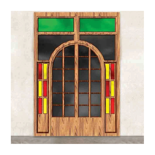 درب مستطیلی اشل(A)