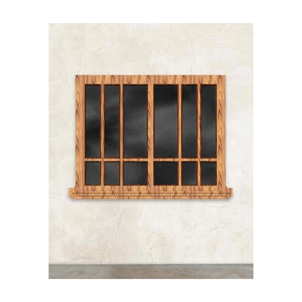 پنجره مستطیلی اشل(P)