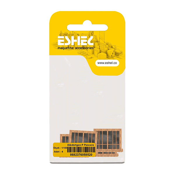 پنجره-مستطیل-اشل-P