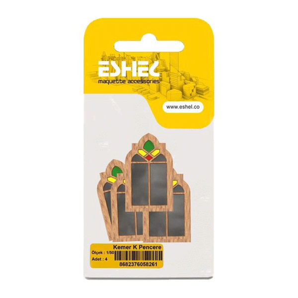 پنجره هلالی اشل(K)