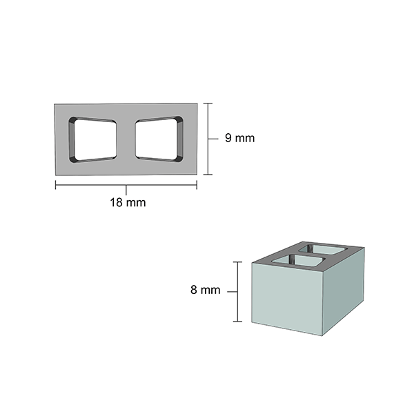 بلوک-سیمانی-ساده-اشل