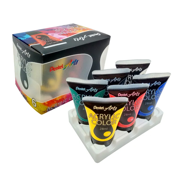 ست رنگ اکریلیک پنتل