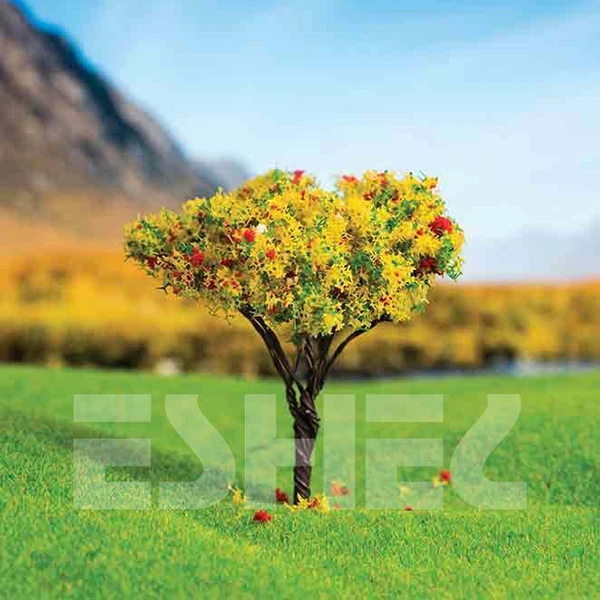 درخت-صنوبر-پاییزی