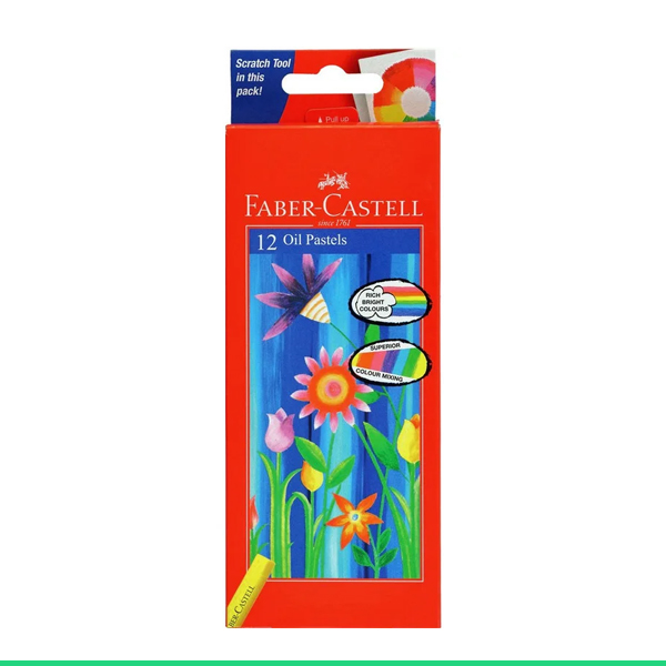 پاستل-روغنی-12-رنگ-فابرکاستل