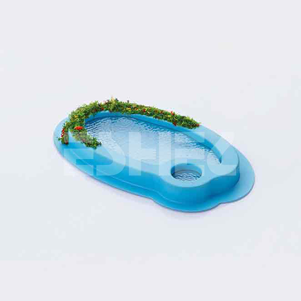 استخر بیضی اشل