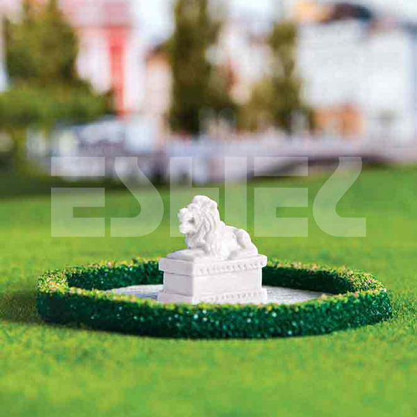 مجسمه نمادین شیر اشل