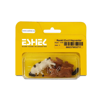 حیوانات اهلی رنگی اشل