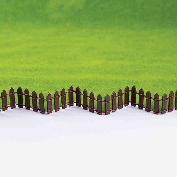 نرده-چوبی-قهوه-ای-رنگ-اشل