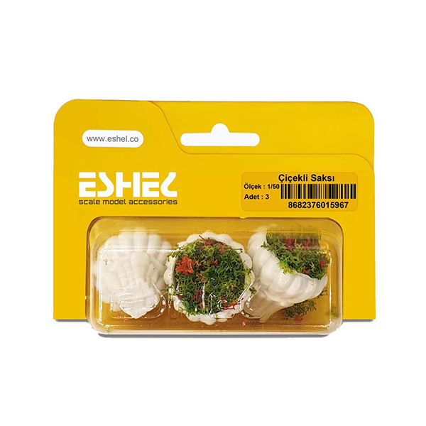 گلدان پایه بلند اشل