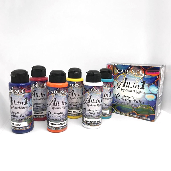 ست اکریلیک پورینگ کادنس(6 عددی)