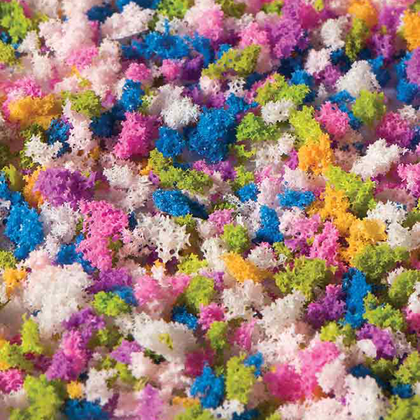 پودر اسفنج رنگی اشل