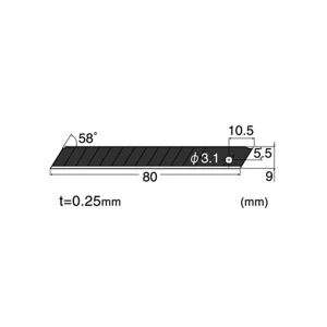 تیغ کاتر ان تی مدل BA-51P