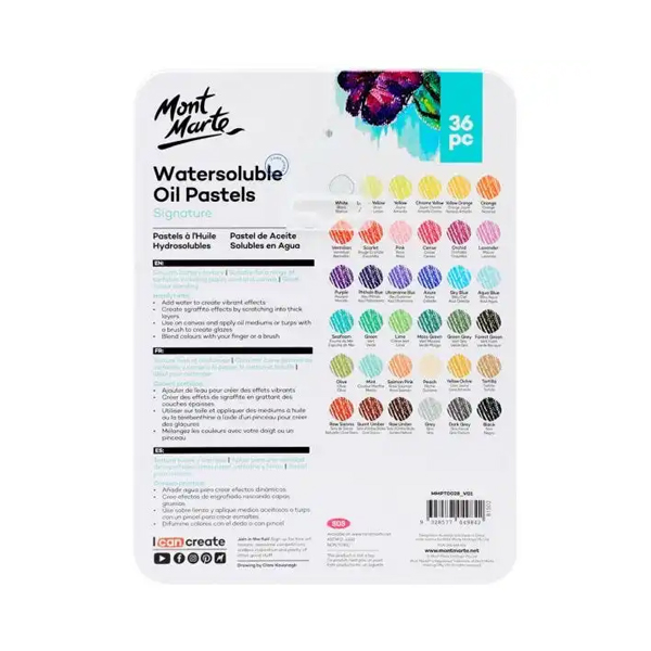 پاستل-روغنی-محلول-در-آب-36-رنگ-فلزی-مونمارت1