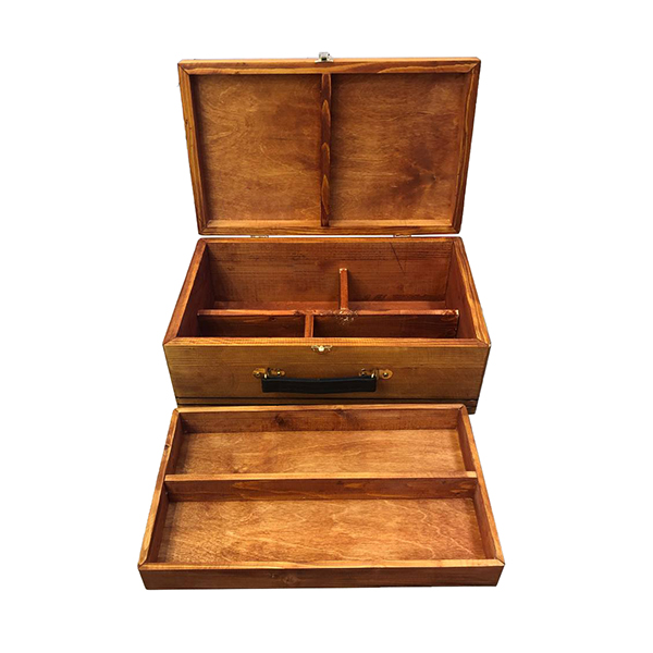 کیف جعبه رنگ و ابزار دو طبقه