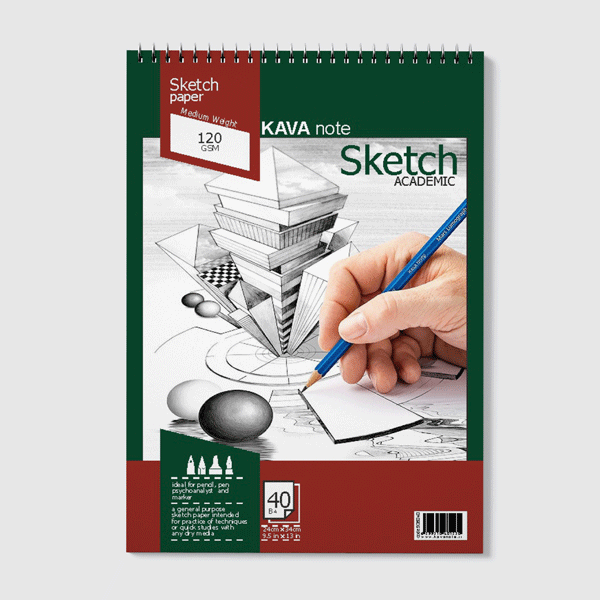 دفتر طراحی پاپی(چند رنگ)