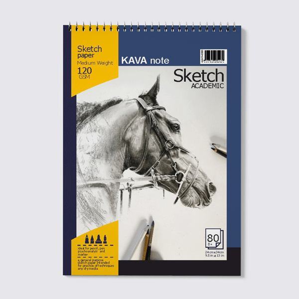 دفتر طراحی پاپی(چند رنگ)