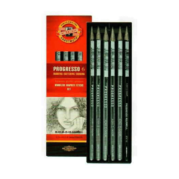 کد-8915---ست-شش-تایی-شمش-گرد-گرافیت-و-آبرنگ--کوه-نور1