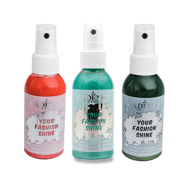 اسپری رنگ پارچه متالیک کادنس(100 میل)