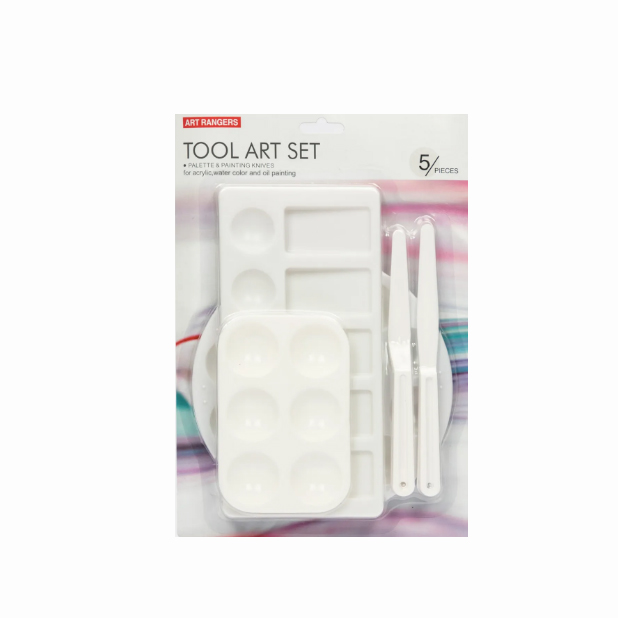 ست پالت و کادرک پلاستیکی Art Rangers(5 تکه)