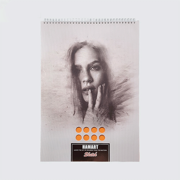 دفتر-اسکچ-70-گرم-هم-آرت-A3-کد-042