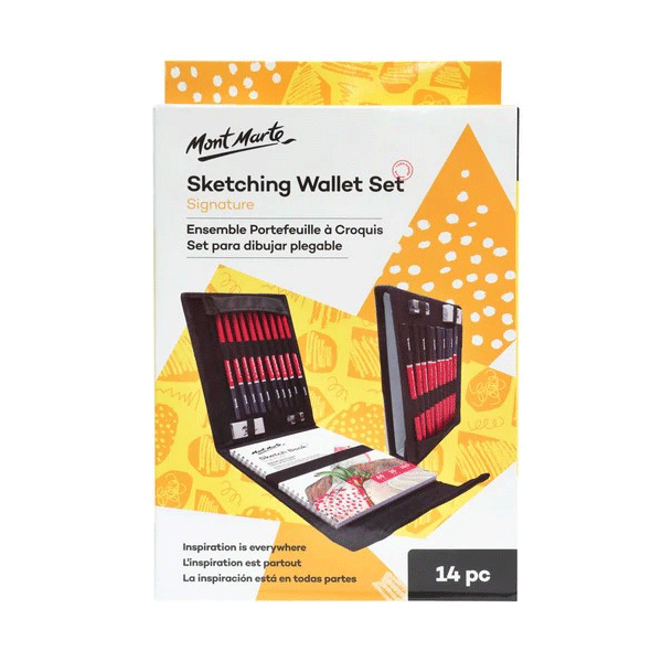 ست طراحی و اسکیس مونت مارت (14 عددی)