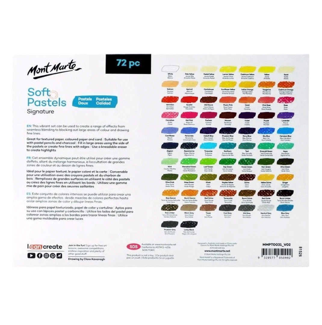 پاستل-72-رنگ-مونمارت-کد-00311