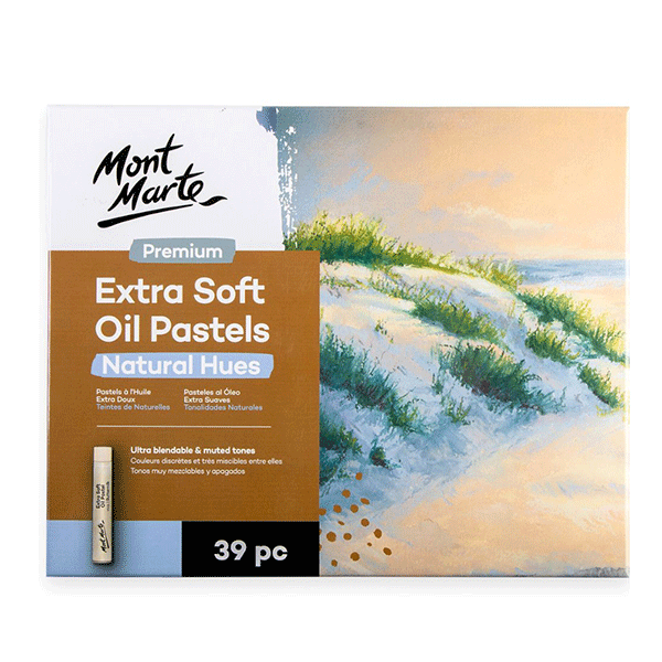 پاستل روغنی اکسترا سافت مونت مارت (39 تکه) طیف Natural
