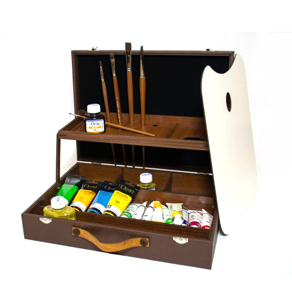 جعبه رنگ روغن (طبقه ای) رزا