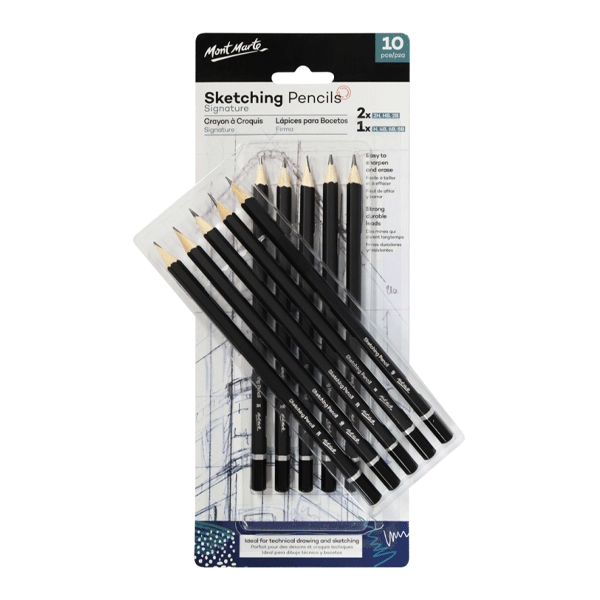 ست مدادهای طراحی مونت مارت (10 عددی)