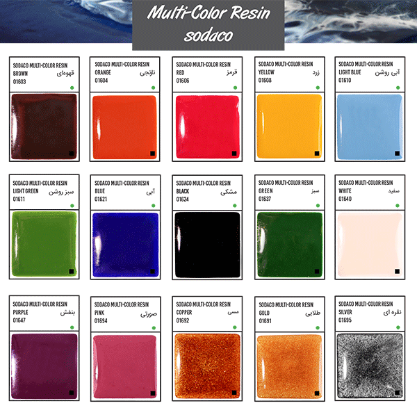 چارت-رنگی-رنگ-مولتی-کالر-سوداکو