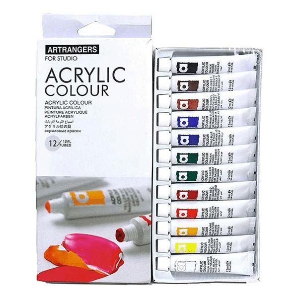 ست رنگ اکریلیک آرت رنجر (12 رنگ)
