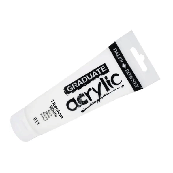 رنگ اکریلیک سفید دالر رونی(120 میل)