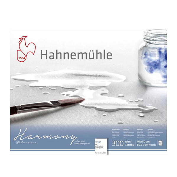 بلوک آبرنگ هارمونی راف هانی موله-Hahnemühle