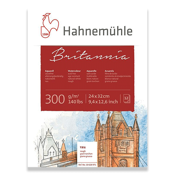 بلوک آبرنگ بریتانیا راف هانی موله-Hahnemühle