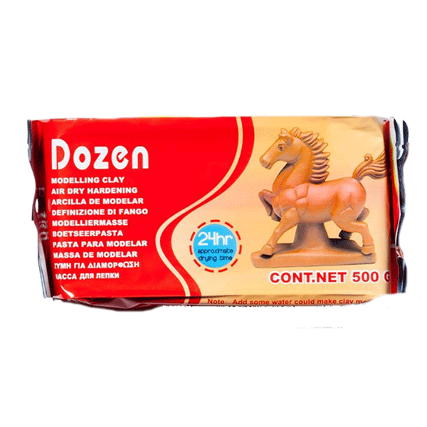 خمیر مجسمه سازی Dozen (تراکوتا)