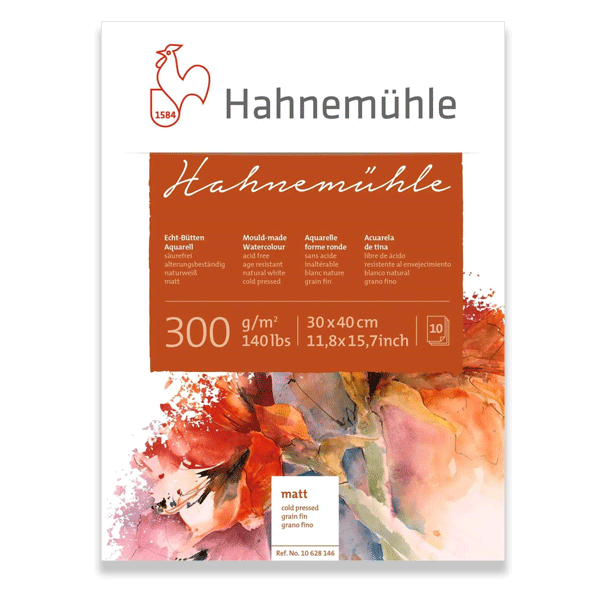 بلوک آبرنگ کلد پرس هانی موله-Hahnemühle دست ساز