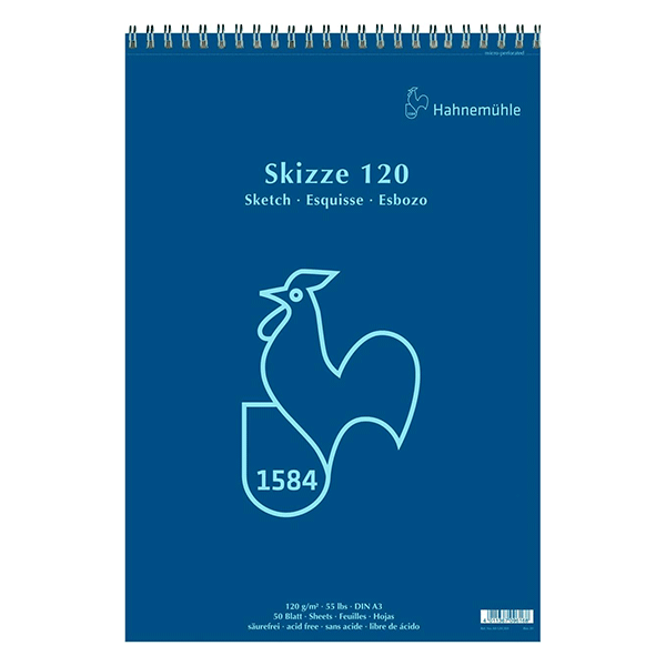 دفتر طراحی(اسکچ) هانی موله-Hahnemühle