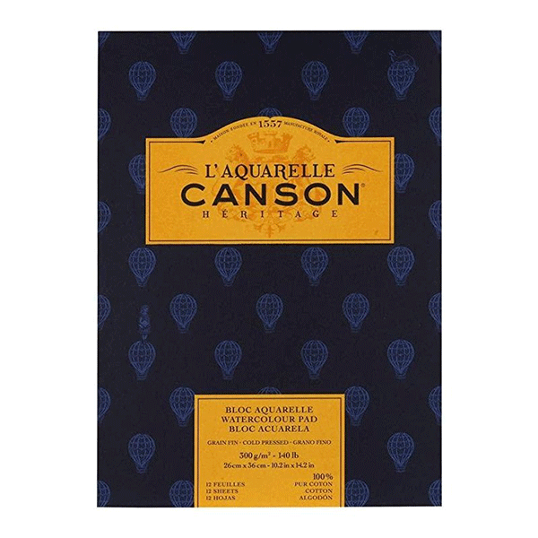 دفتر آبرنگ کانسون کلد پرس(300 گرم)