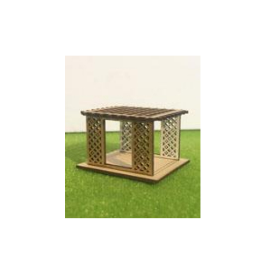 آلاچیق با مقوا ماکت نارگون