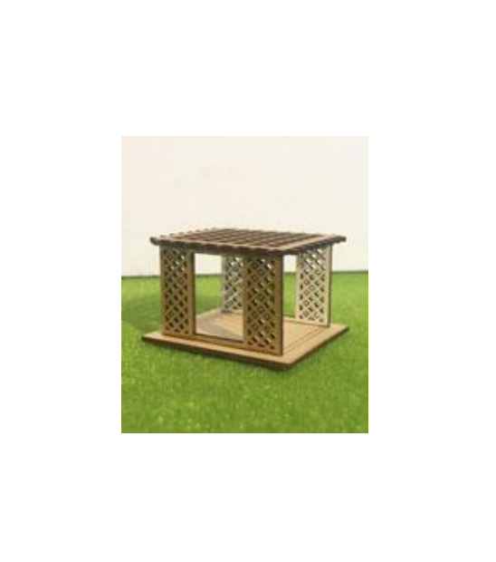 آلاچیق با مقوا ماکت نارگون