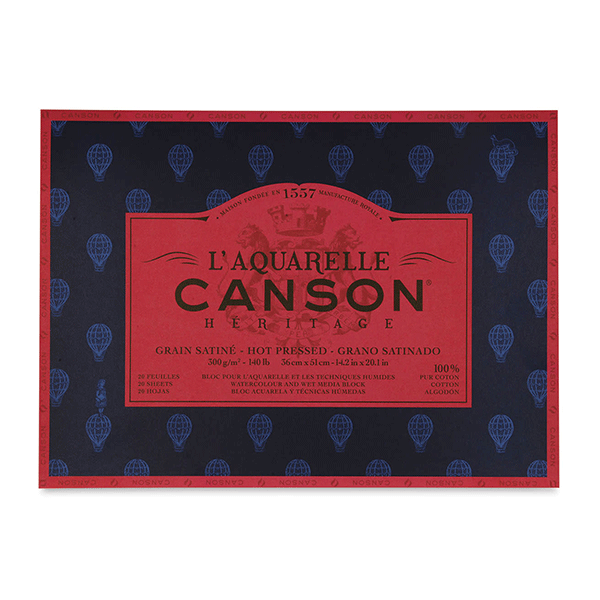 بلوک آبرنگ کانسون(300 گرم) (سه مدل)