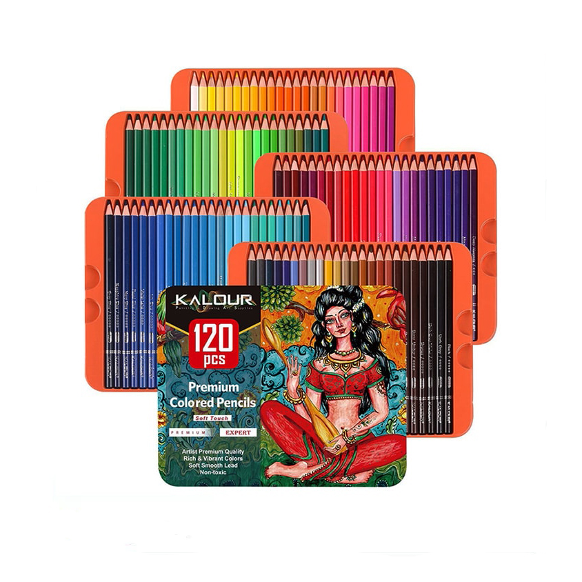 مدادرنگی 120 رنگ KALOUR