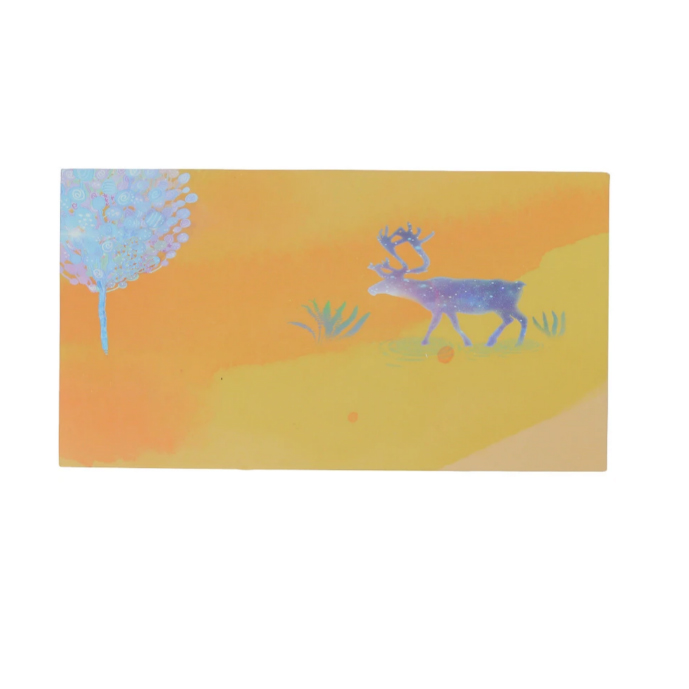 آبرنگ طرح گوزن KALOUR