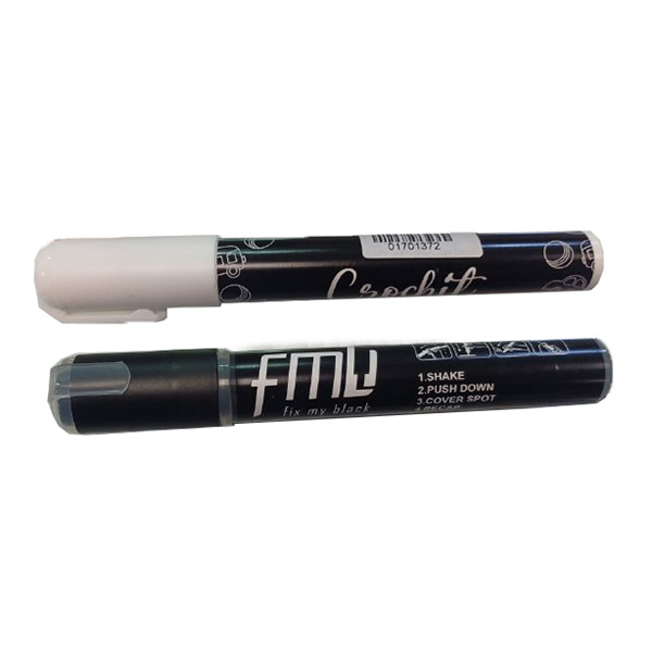 ماژیک اکریلیک مشکی و سفید