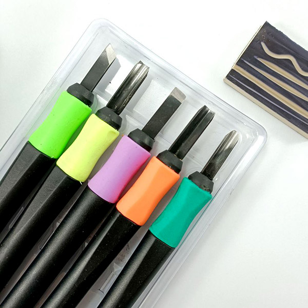 ست مغار دسته مشکی کیشار 5 عددی