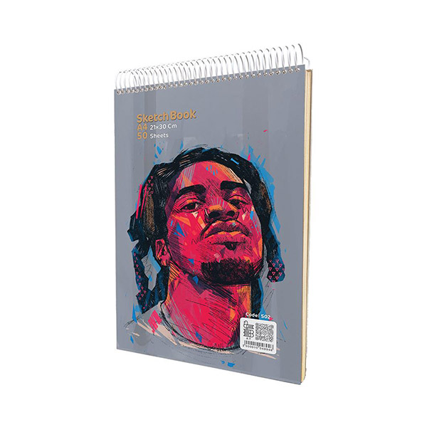 دفتر-طراحی-کاغذ-کرم-a4-AT-1