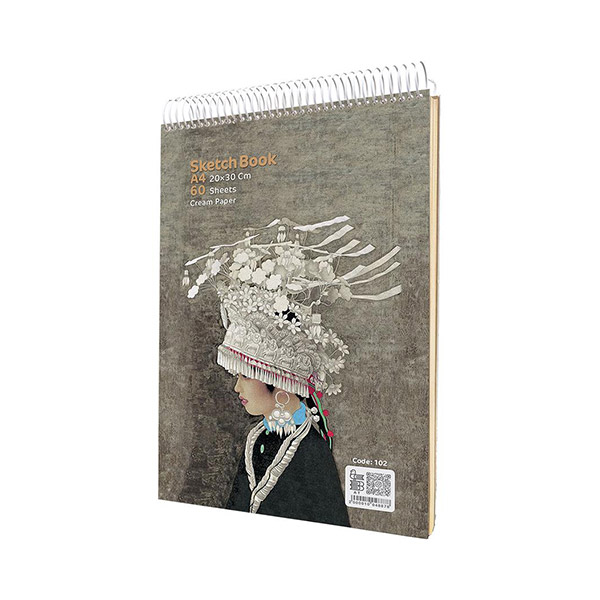 دفتر-طراحی-کاغذ-کرم-a4-AT