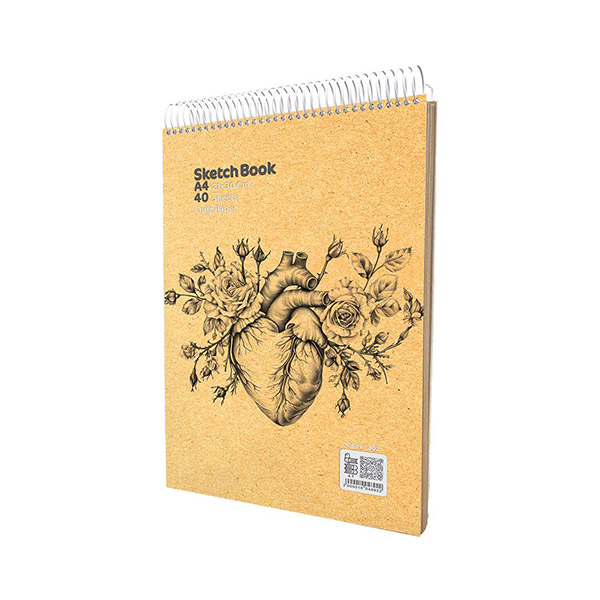 دفتر طراحی کرافت A.T(80 برگ)