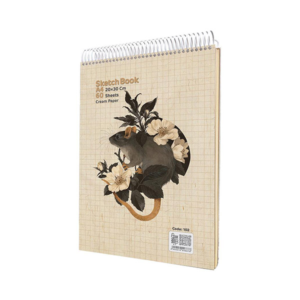 دفتر-طراحی-کاغذ-کرم-a4-AT-3